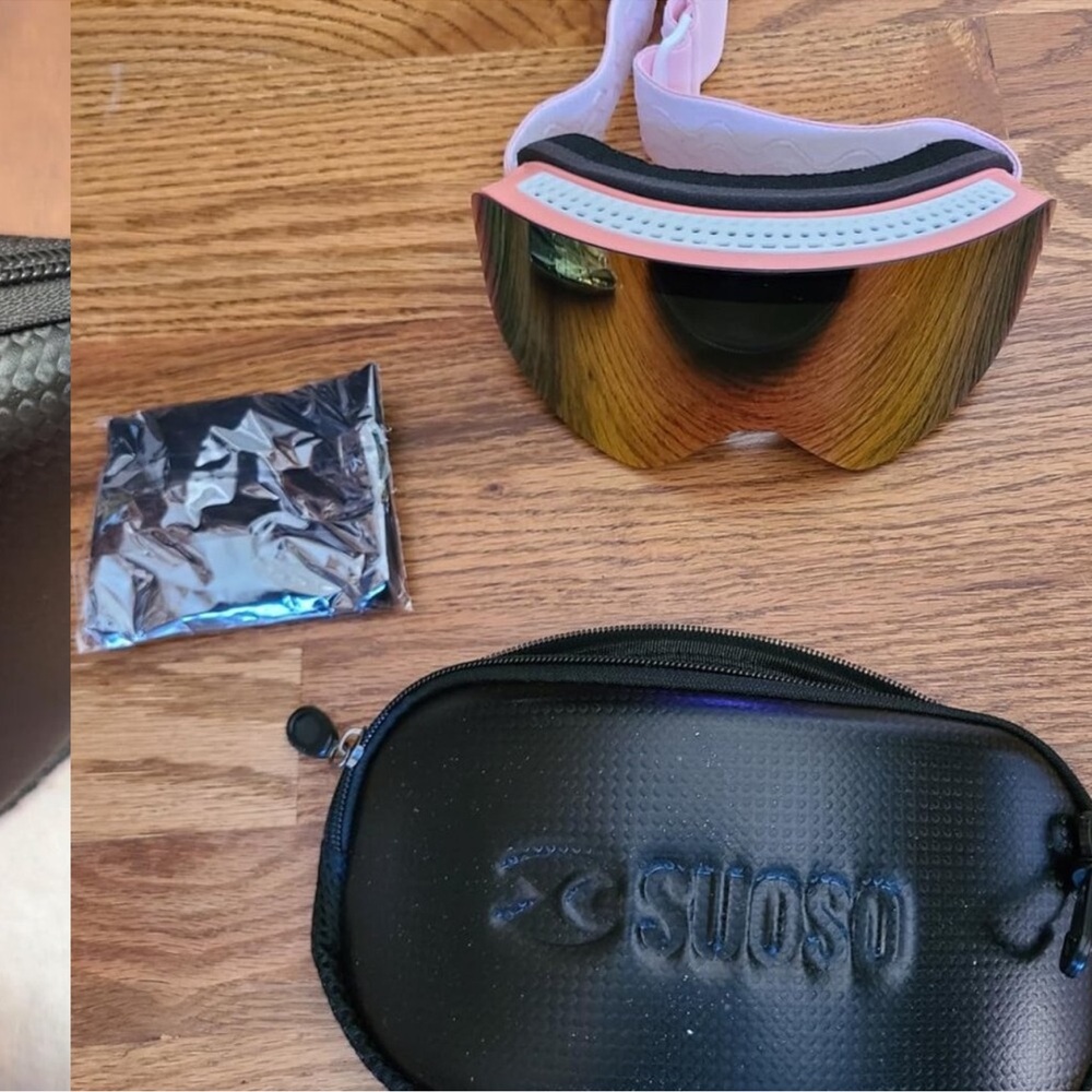New Ski Pink Goggles - Picture 6 of 10